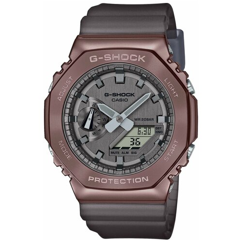 фото Наручные часы casio наручные часы casio g-shock gm-2100mf-5a, красный, фиолетовый