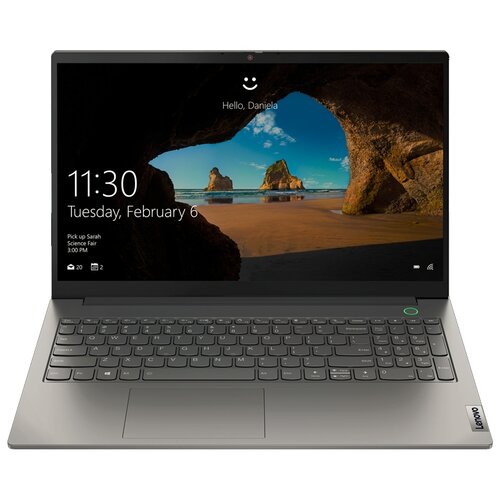 фото Ноутбук 15,6" lenovo thinkbook 15-are amd ryzen 5 4500u/4gb/256gb ssd/15.6" fullhd/dos серый (20vg00acru)