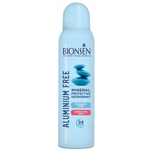 фото Дезодорант bionsen минеральная защита для чувствительной кожи (alu-free mineral protective deodorant - sensitive skin), (спрей)