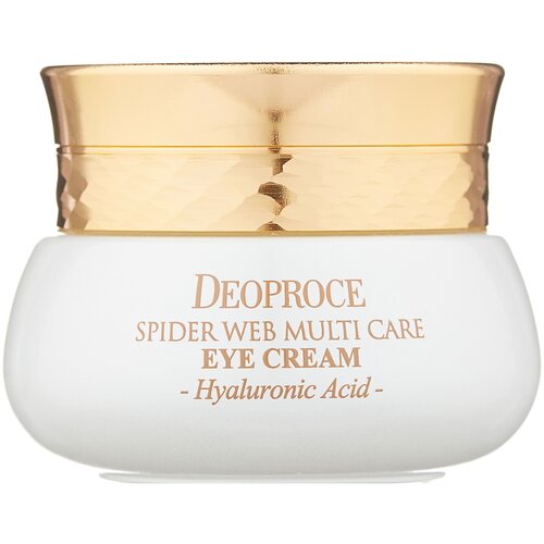 фото Deoproce крем для век с протеинами паутины spider web multi care eye cream, 30 мл