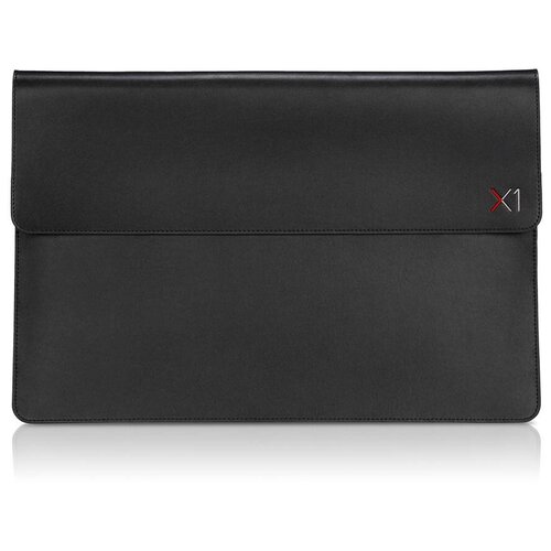 фото Сумка для ноутбука lenovo чехол thinkpad x1 carbon/yoga leather sleeve (4x40u97972)