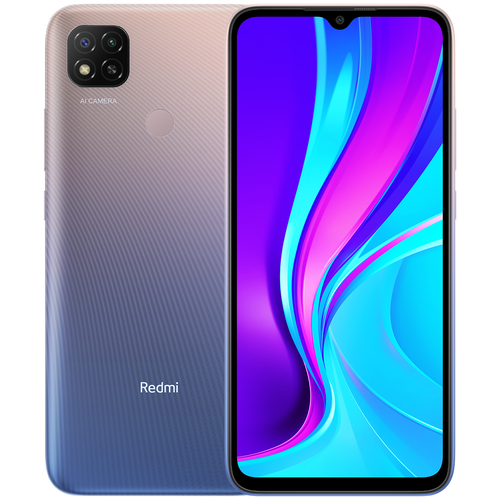 фото Смартфон xiaomi redmi 9c nfc 4/128 гб ru, фиолетовый