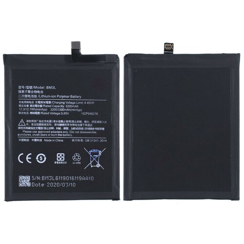 фото Аккумулятор для xiaomi mi 9 (bm3l) euro oem
