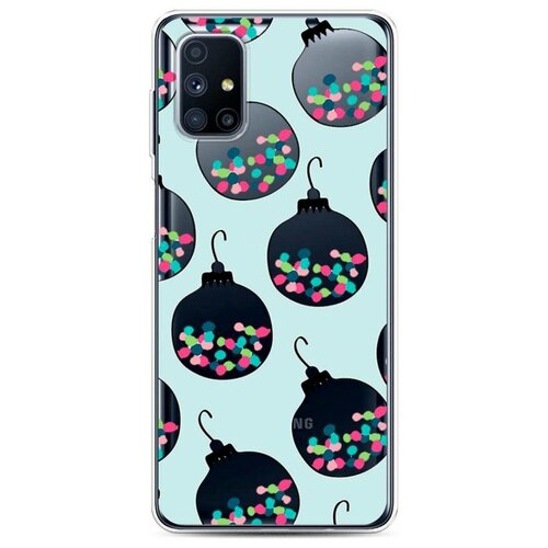 фото Силиконовый чехол "шарики с конфетти" на samsung galaxy m31s / самсунг галакси m31s case place