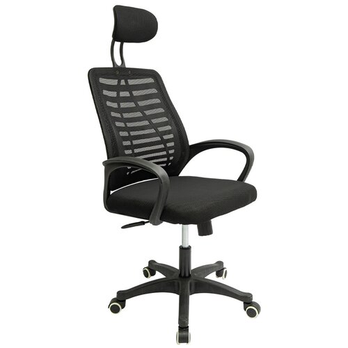 фото Компьютерное кресло с подголовником paracasa, черное
