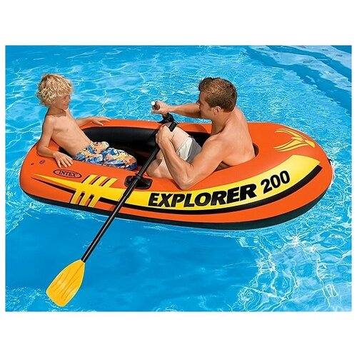 фото Надувная лодка intex explorer-200, 185х94х41 см