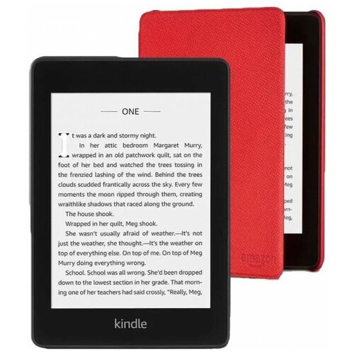 фото Электронная книга amazon kindle paperwhite 2018 8gb, красный