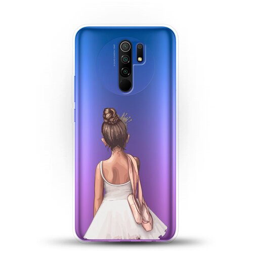 фото Силиконовый чехол юная балерина на xiaomi redmi 9 andy & paul