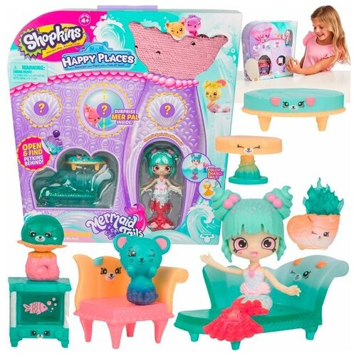 фото Shopkins / moose happy places "mermaid tails" игровой набор "удивительное место для отдыха" 57392