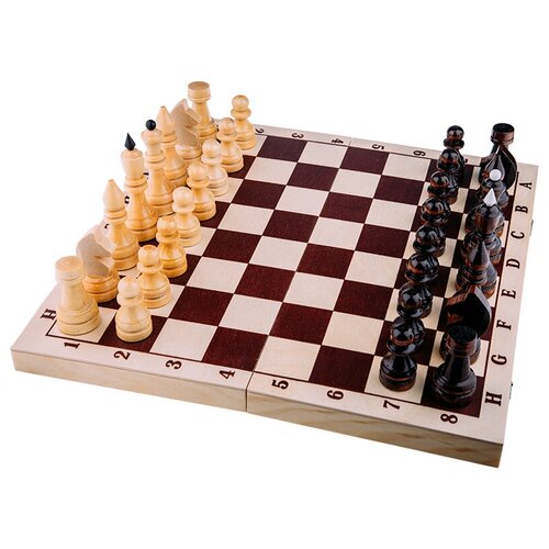 фото Игра настольная шахматы, орловские шахматы, турнирные деревянные, с доской орловская ладья