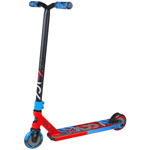 фото Детский трюковой самокат mgp kick pro (2020), red/blue