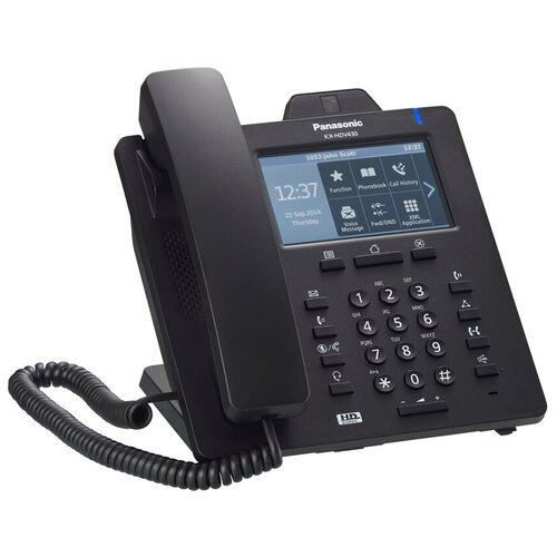 фото Voip-телефон panasonic kx-hdv430 черный