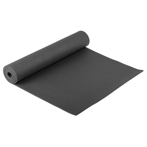 фото Коврик для йоги sangh yoga mat, 173х61х0.6 см светло-серый однотонный