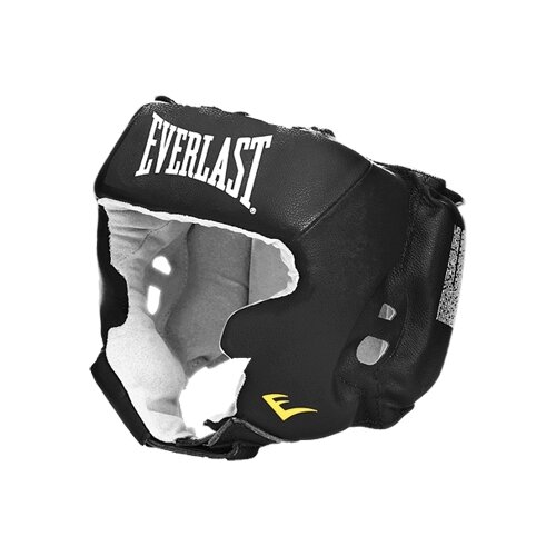 фото Шлем с защитой щек everlast usa boxing cheek s черн.