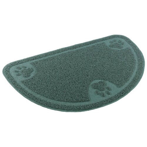 фото Коврик под туалет для кошек ferplast cat door mat серо-зеленый 1 шт.