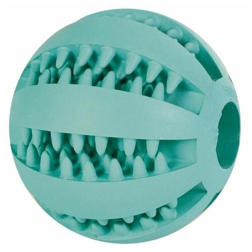 фото Мячик для собак trixie dentafun (3259) зеленый
