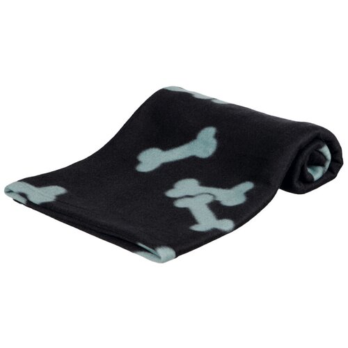 фото Подстилка-плед для собак trixie beany blanket 100х70 см черный