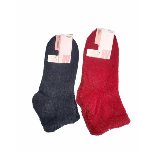 фото Женские носки morrah, утепленные, размер 37-41, красный, синий