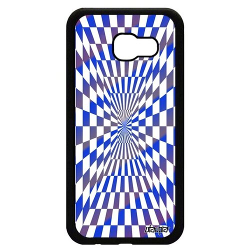фото Чехол для мобильного // galaxy a5 2017 // "иллюзия шахмат" зеркало картинки, utaupia, голубой