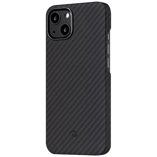 фото Чехол pitaka magez case 2 для iphone 13, арамид, черно-серый