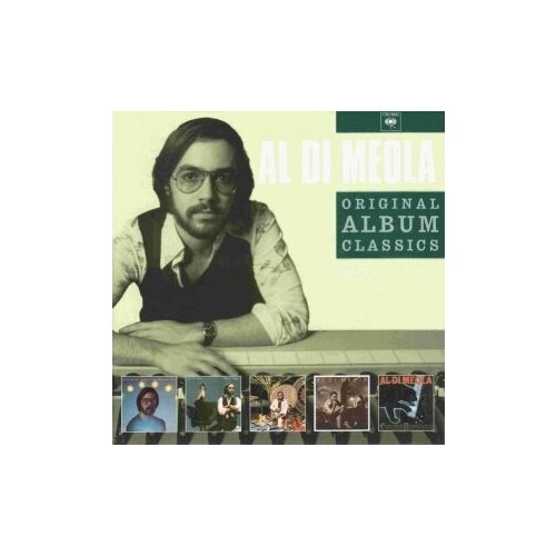 фото Компакт-диски, columbia, al di meola - original album classics (land of the midnight sun / elegant gypsy / casino / splendido hotel / elect (5cd)