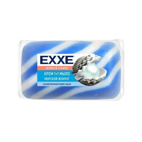 Фото - EXXE Крем-мыло Морской жемчуг EXXE 80 г exxe бальзам для губ увлажняющий летний уход spf15 exxe 4 2 г