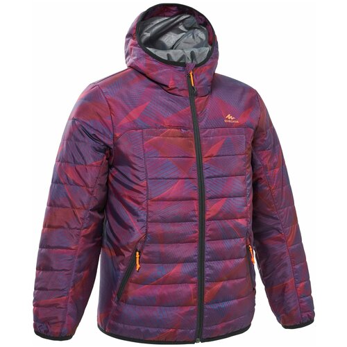 фото Куртка детская mh500, размер: 123-130 cm 7-8, цвет: лиловый quechua х decathlon