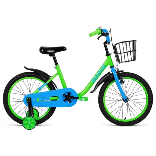 фото Велосипед forward barrio 18 (18" 1 ск 2020-2021, зеленый, 1bkw1k1d1006