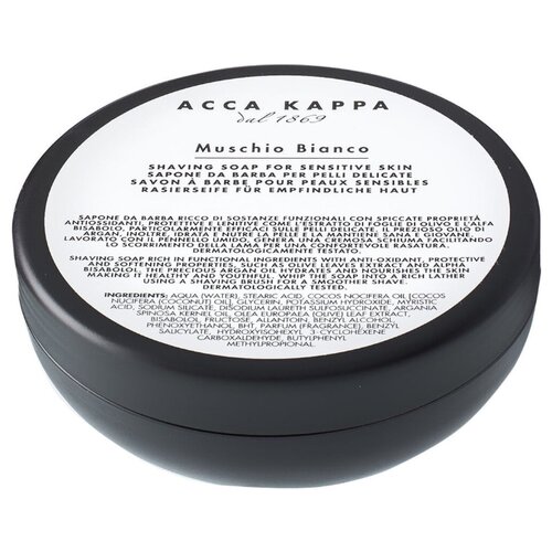 Мыло для бритья Acca Kappa White Moss белый , Размер ONE SIZE туалетная вода acca kappa white moss medium