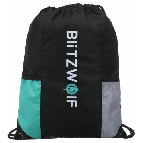 фото Рюкзак мужской blitzwolf canvas bag portable backpack - черный
