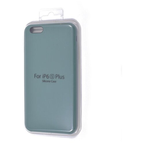 фото Чехол- накладка для iphone 6/6s (5.5) silicone case nl хвойно- зеленый (58)