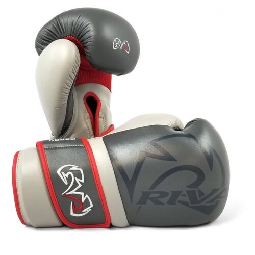 фото Перчатки боксерские rival rs80v impulse sparring gloves, 14 унций, серые