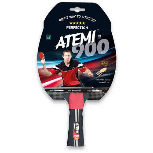 фото Ракетка для настольного тенниса atemi 900 cv