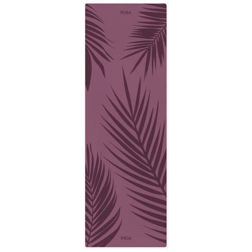 фото Коврик для йоги posa nonslip pro 6 mm, профессиональный, 183х61х0.6 см purple herbs