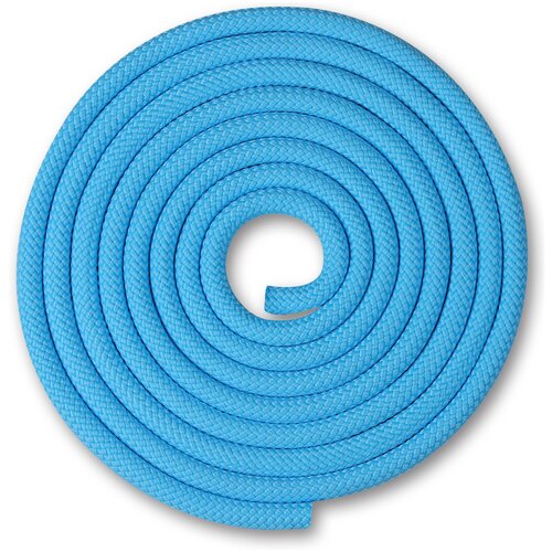 фото Гимнастическая скакалка утяжелённая indigo sm-121 голубой 250 см