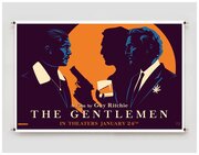 Постер плакат для интерьера "Фильм Гая Ричи: Джентльмены"/ Декор дома, офиса, комнаты A3 (297 x 420 мм)