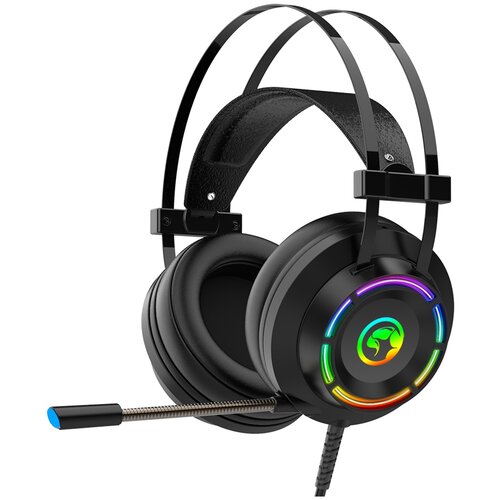 фото Pc игровая гарнитура marvo hg9062 usb gaming headset звук 7.1 с подсветкой, пк