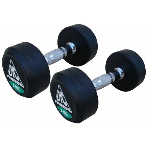 фото Набор гантелей неразборных dfc powergym db002 2х6 кг