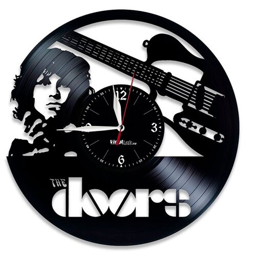 фото Часы из виниловой пластинки (c) vinyllab the doors