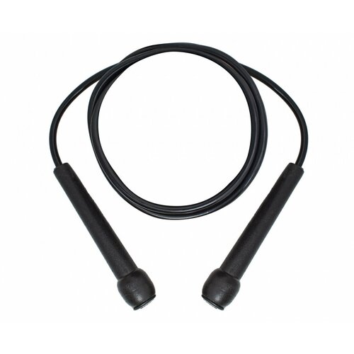 фото Скакалка adidas jump rope plastic handle черная