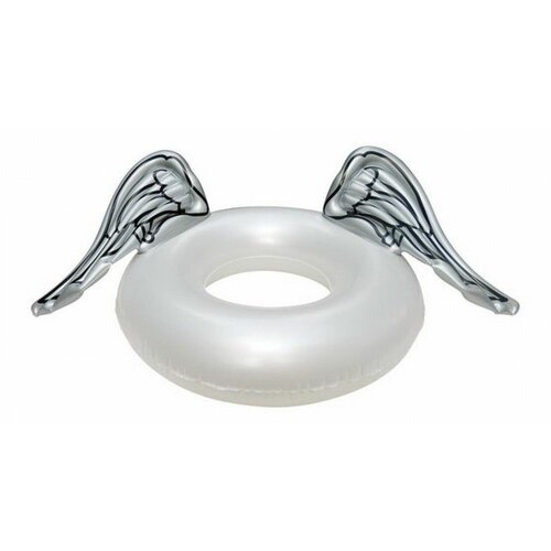 фото Надувной круг ангельские крылья 110х130 см. / rk-19037 denco store