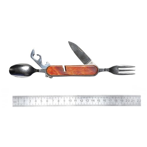 фото Нож складной кемпинг, kt-531 camping knife, 4 предмета, сталь 440 north man