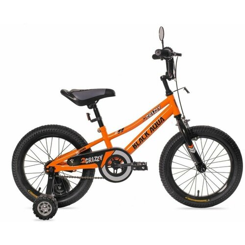 фото Велосипед black aqua crizzy 16" (оранжевый неон)