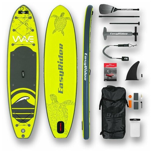 фото Sup-доска надувная для сапбординга easyrider wave 10.6 acid supboard/ сапборд