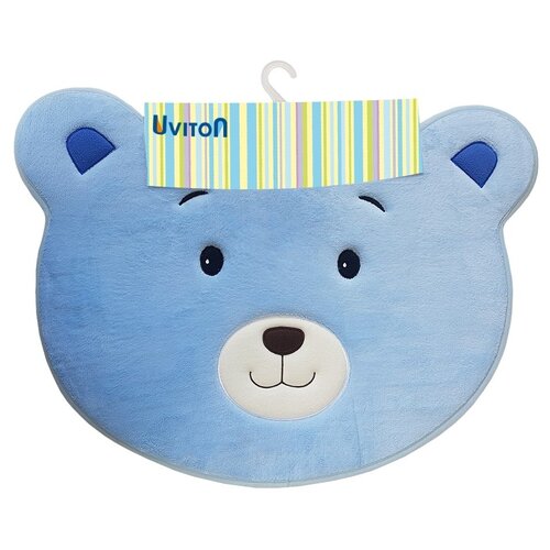 фото Коврик uviton bear, 66 х 60 см голубой