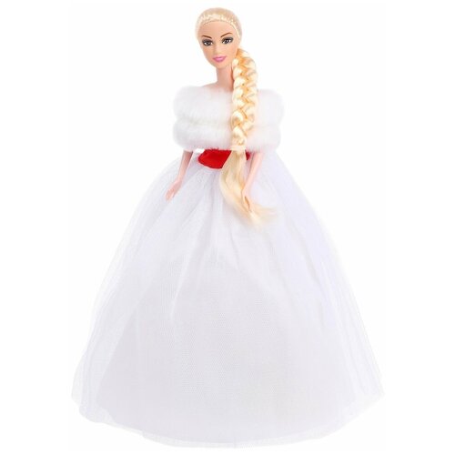 фото Happy valley музыкальная кукла "анна - снегурочка" в платье, звук, на пульте управления 4168386