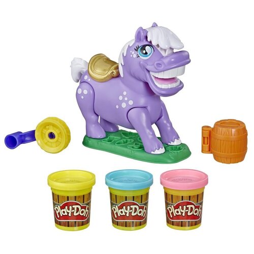 фото Hasbro набор для лепки play-doh пони-трюкач, e6726