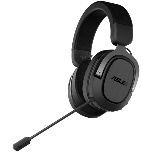 фото Гарнитура беспроводная asus tuf gaming h3 wl, usb-c, черный/серый (90yh02zg-b3ua00)