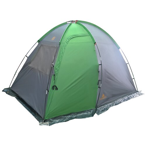 фото Палатка woodland solar wigwam 3 серый/зеленый