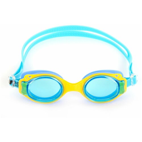 фото Очки для плавания larsen ds-gg209, yellow/blue
